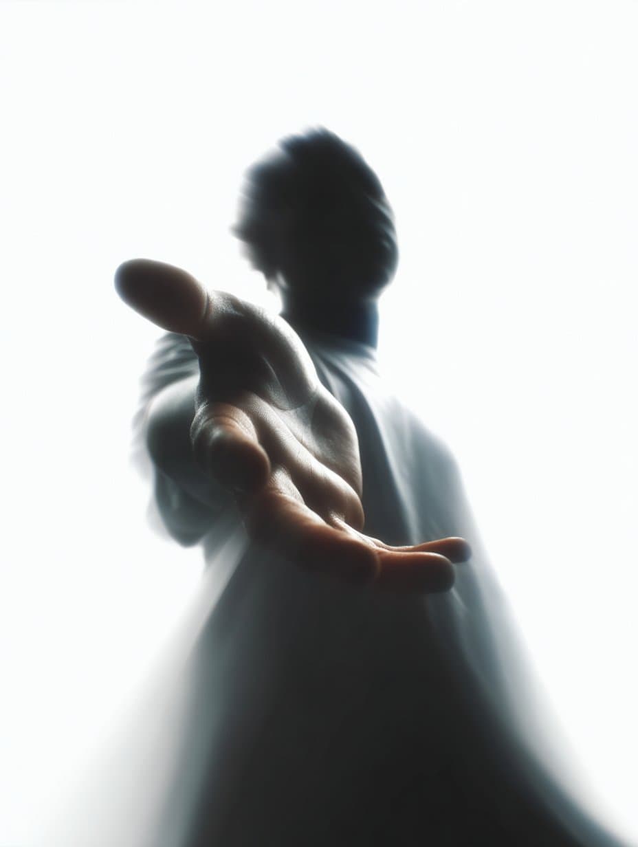 Silhueta estendendo a mão — Programa de Parceiros PEW3